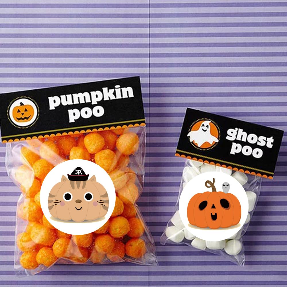 ハロウィン ラウンドルベルステッカー ラベル シール ハロウィン